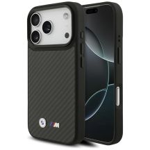 BMW M Kevlar Matt MagSafe Case für iPhone 17 Pro - Schwarz
