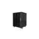 11. Lanberg FF01-6615-12B Rack-Schrank (15 HE; 19 Zoll; 848 mm / 600 mm / 600 mm; Standgerät; Glas; 800 kg; schwarz)