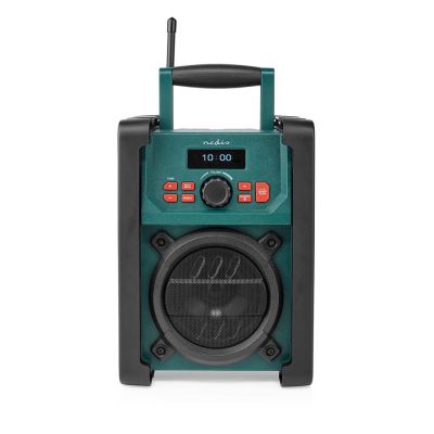 Nedis RDDB3100GN Tragbares Radio Analog & Digital Schwarz, Grün