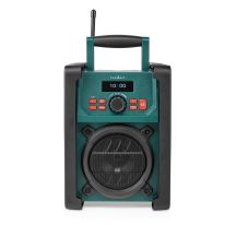 Nedis RDDB3100GN Tragbares Radio Analog & Digital Schwarz, Grün