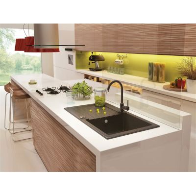 3. Deante Zorba ZQZV2113 Waschbecken mit Wasserhahn