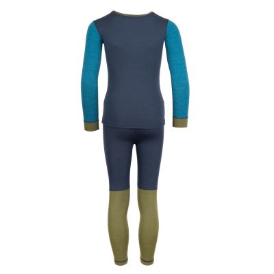 2. Trollkids Kinder Merino Baselayer Set II für Jungen/Mädchen (644-355)