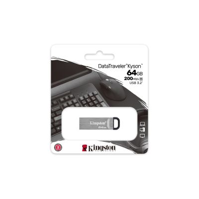 4. KINGSTON FLASH Kyson 64GB USB3.2 Gen 1