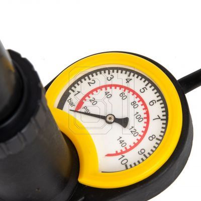 5. Dunlop Fuß-Fahrradpumpe mit Manometer 175416