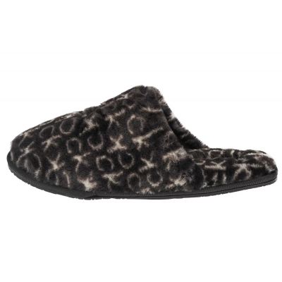 3. Calvin Klein Slipper Mule Fur Mono W HW0HW00536-0GK