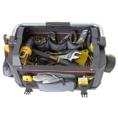4. Stanley 1-79-213 Werkzeugkoffer, Nylon, Kunststoff, Polypropylen (PP), Schwarz, Grau