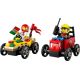 3. LEGO CITY 60458 Pizza vs. Feuerwehrwagen-Rennset