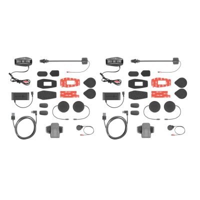 7. INTERPHONE U-COM 4 Motorrad-Intercom, Set für 2 Helme