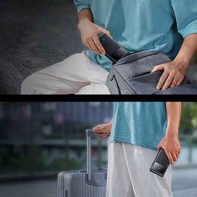 12. Baseus Star-Lord 20000mAh 22,5W Powerbank mit Digitalanzeige und 30cm USB-C 3A Kabel – Schwarz