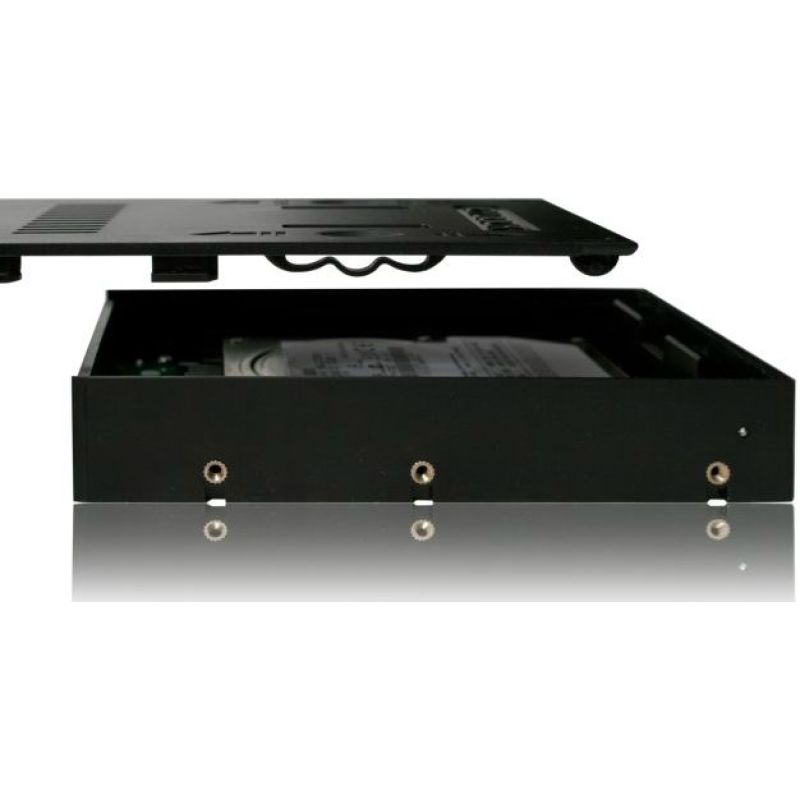 3. IcyDock-Adapter 2,5" auf 3,5" SATA I-III SSD & HDD 7-9,5 mm