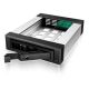 ICY BOX IB-129SSK-B 13,3 cm (5,25") Blendenabdeckung Schwarz