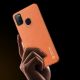 9. Dux Ducis Yolo elegantes Cover aus ökologischem Leder für Samsung Galaxy M30s orange