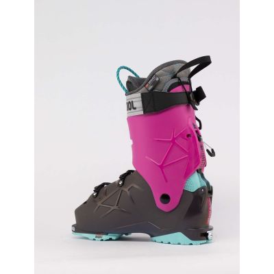 6. Rossignol Alltrack 130 Elite LV LT GW Skischuhe - Schwarzviolett/Fuchsia