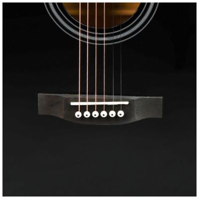 6. V-TONE AG Two BK - 4/4 Akustikgitarre, schwarz