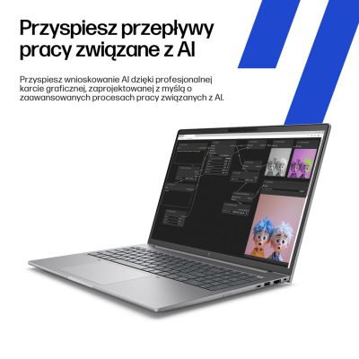 10. HP ZBook 8 G1ak 14 Ryzen AI 7 PRO 350 14,0" WQXGA 120Hz 500nits AG 32GB DDR5 5600 SSD1TB Radeon 860M Kamera IR 5 MPx 62Wh W11Pro 3Y OnSite