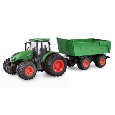 6. Amewi RC Traktor mit Plane LiIon 500mAh Grün 6+ (22635)
