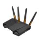 ASUS TUF Gaming AX3000 V2 WLAN-Router Gigabit Ethernet Dualband (2,4 GHz/5 GHz) Schwarz, Orange