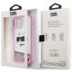 8. Karl Lagerfeld KLHCP12MLNCHCP iPhone 12/ 12 Pro 6.1" pink/pink Hardcase Glitter Choupette Head