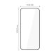 2. Tech-Protect Glass Fit+ 2er-Pack Schutzglas für Samsung Galaxy A27 5G – Schwarz