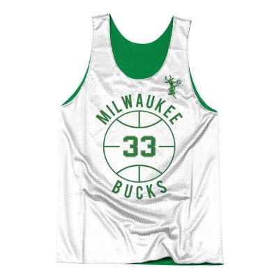 3. Mitchell & Ness Wende-Tanktop für Herren, Milwaukee Bucks Kareem Abdul-Jabbar