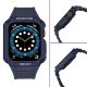 4. Schutzarmband für Apple Watch 38/40/41 mm Panzergehäuse-Armband - Blau