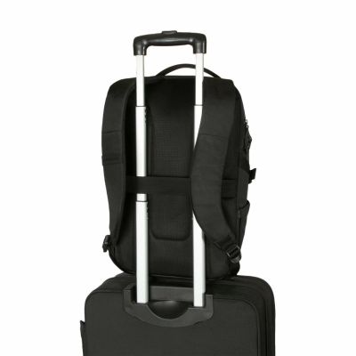 14. TERRA Rucksack – Schwarz, 15–16 Zoll, Polyester