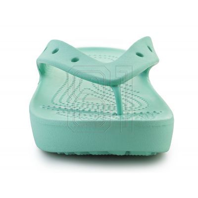 2. Crocs Classic Platfrom Flip W Oxygen W 207714-3UG