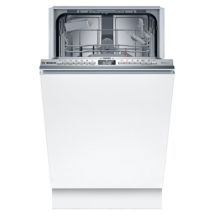 BOSCH SPH4EKX17E Einbaugeschirrspüler, vollintegriert, 45 cm, Vario-Schiebescharniere