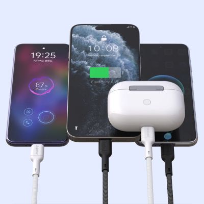 6. Dudao L9C Max 240W PD USB-C - USB-C 2m Kabel - Schwarz