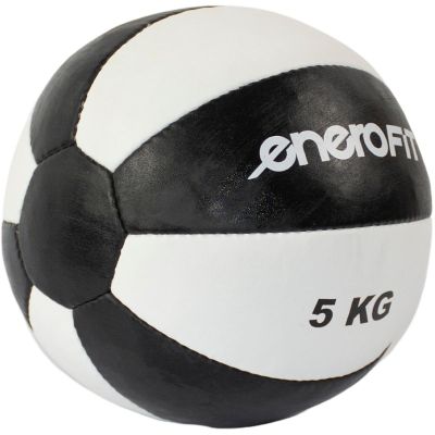 6. ENERO FIT 5KG MEDIZINBALL AUS SYNTHETISCHEM LEDER