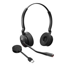 Jabra Engage 55 SE Headset Kabelloses Kopfbügel-Headset Büro/Callcenter Schwarz