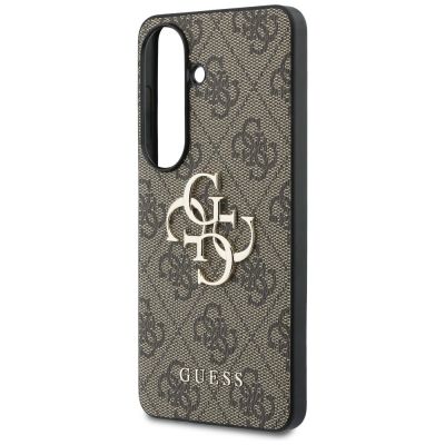 6. Guess 4G Big Metal Logo Hülle für Samsung Galaxy S26 - Braun