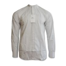 Herrenanzug, rotes Hemd, Chinchilla - S131306-1102