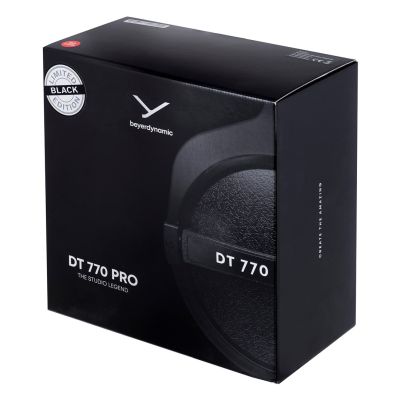 24. Beyerdynamic DT 770 PRO 80 OHM BLACK LIMITED EDITION - Geschlossener Studio-Kopfhörer