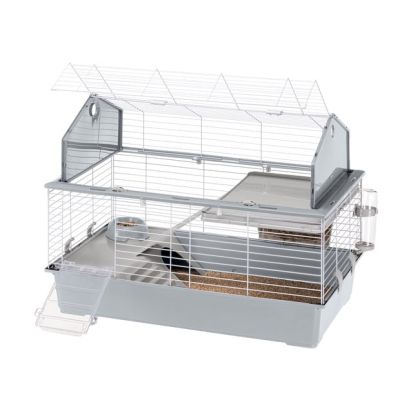 FERPLAST Barn 100 - Käfig für Meerschweinchen und Kaninchen