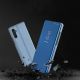 8. Clear View Case Hülle für Samsung Galaxy A14 Flip Cover blau