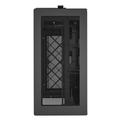 7. Montech HS02 PC-Gehäuse, Midi-Tower, ATX, gehärtetes Glas, ARGB
