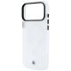 6. BMW Logo-Schutzhülle mit mattiertem IML- und Metalllogo (MagSafe) für iPhone 18 Pro Max / 17 Pro Max – Transparent