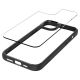 3. Spigen Crystal Hybrid-Hülle für iPhone 15 Plus – transparent und schwarz