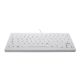 3. CHERRY AK-C4112 – Kompakte medizinische Tastatur, Hintergrundbeleuchtung, USB, QWERTZ-Tastatur, Deutsch, weiß