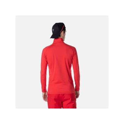 4. Rossignol Classique 1/2 Zip T-Shirt rot