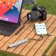 4. Wozinsky WAH-81 8-in-1 USB-Hub mit USB 3.0, SD-Kartenleser und Audioausgang – Grau