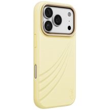 Uniq Coehl Serina Magnetische Ladehülle für iPhone 18 Pro / 17 Pro – Gelb