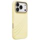 Uniq Coehl Serina Magnetische Ladehülle für iPhone 18 Pro / 17 Pro – Gelb