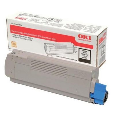 2. OKI 46471104 Tonerkartusche, 1 Stück, Original Schwarz