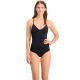 3. Puma Swim V-Ausschnitt Schwarzer Badeanzug W 935086 03