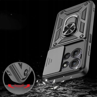 2. Tech-Protect CamShield Pro Hülle für Motorola Moto G15 - Schwarz