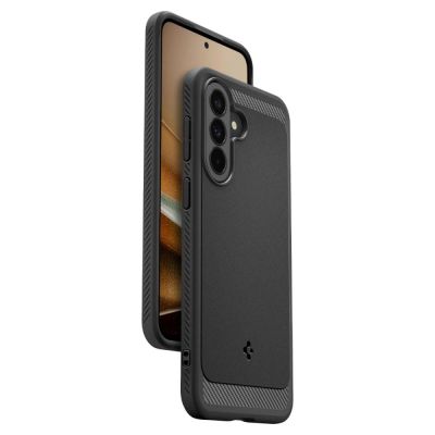 9. Spigen Rugged Armor Schutzhülle für Samsung Galaxy A37 5G – Schwarz