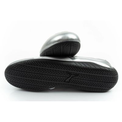 9. Puma Damen-Sportschuhe Speedcat Ballet silberne Ballerinas modisch