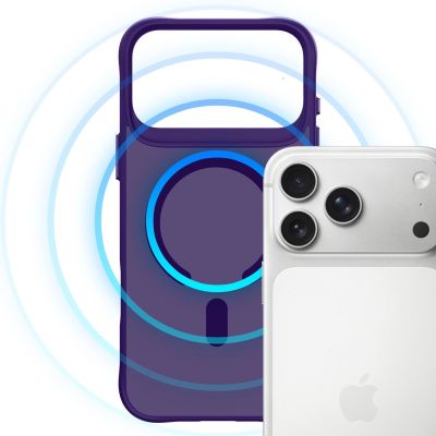 37. 3mk Smoke MagCase für iPhone 17 Pro Max – Lila-Transparent